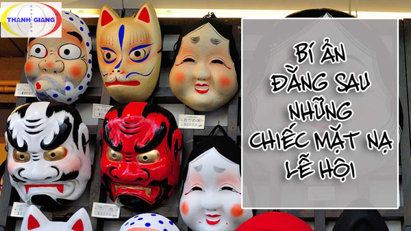 Bí ẩn” các loại mặt nạ Nhật Bản truyền thống