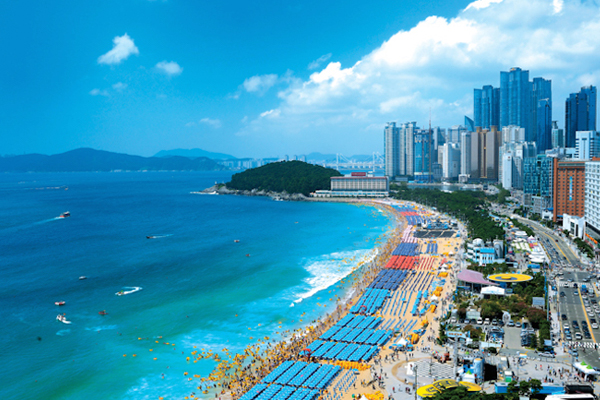 Bờ biển Haeundae - thiên đường biển đẹp nhất Hàn Quốc