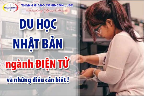 Du học Nhật Bản ngành điện tử