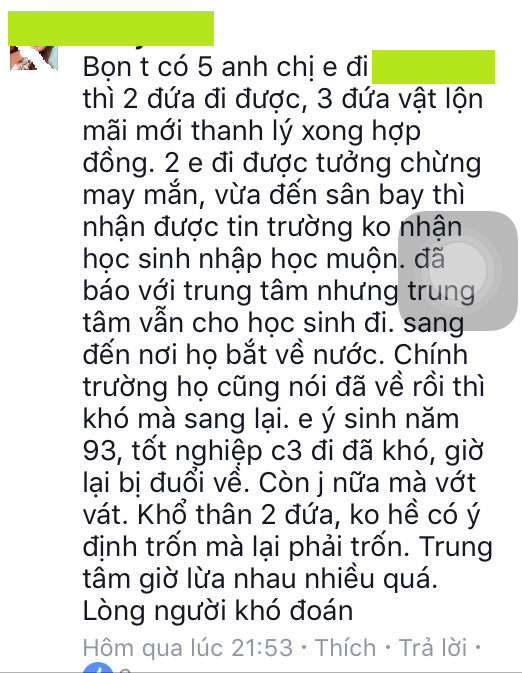 Vỡ mộng du học Hàn Quốc