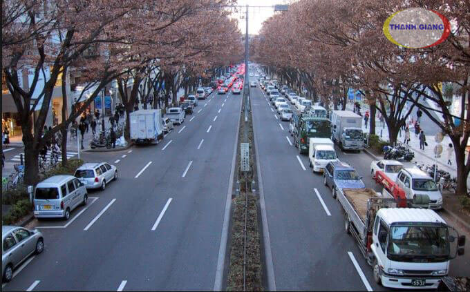 đường phố nhật bản