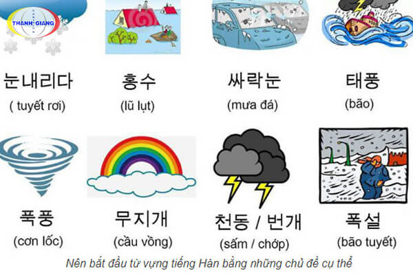 Cách học từ vựng tiếng Hàn hiệu quả