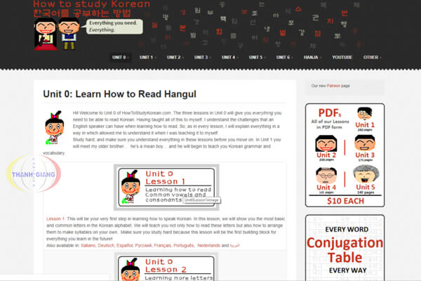 How to study Korean