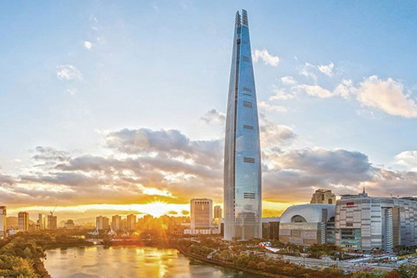 Các kỷ lục của Lotte World Tower