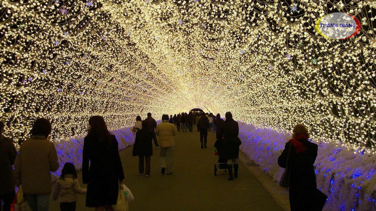 lễ hội &aacute;nh s&aacute;ng tại osaka