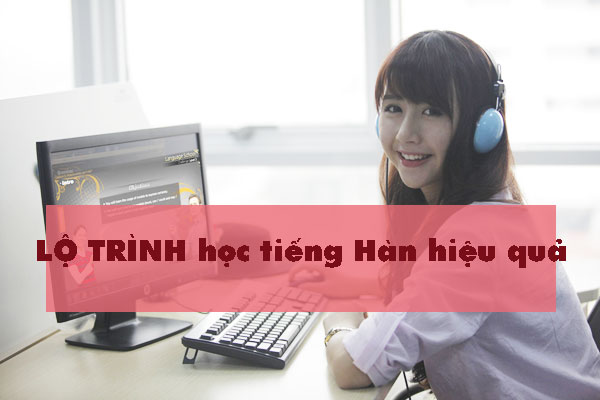 lộ trình học tiếng hàn