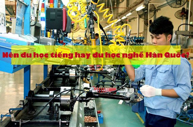 Nên đi du học tiếng hay du học nghề Hàn Quốc