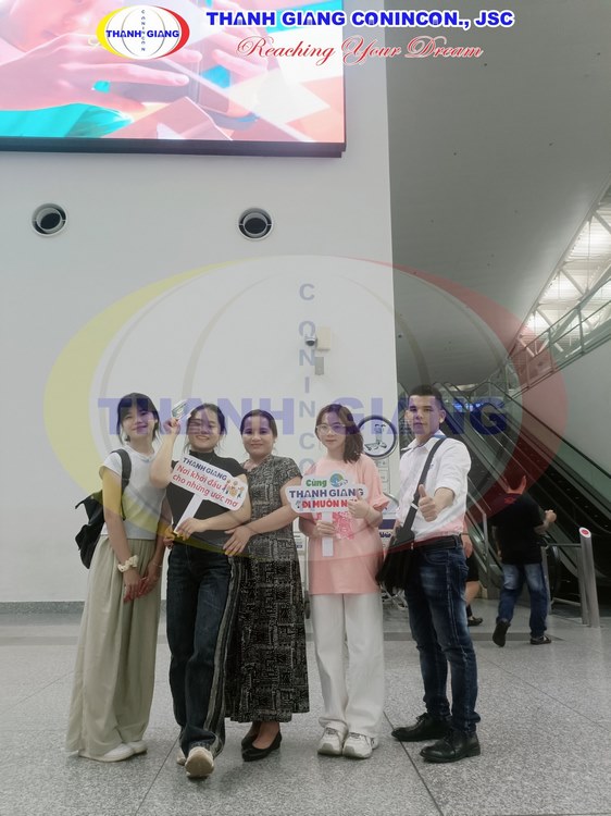 HẠNH PHÚC KHI CHẮP CÁNH CHO HỌC VIÊN THANH GIANG DU HỌC HÀN QUỐC KỲ THÁNG 6/2023