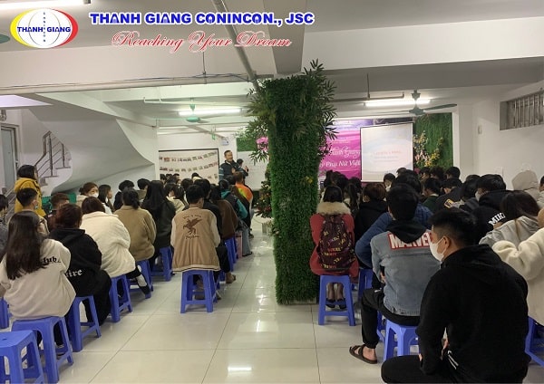 Đào tạo học viên Thanh Giang trụ sở Hà Nội