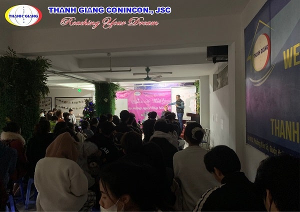 Đào tạo học viên Thanh Giang trụ sở Hà Nội