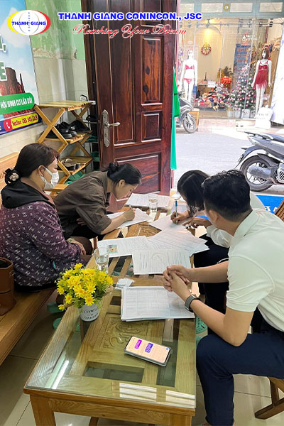học viên nhập học chi nhánh Thanh Giang Hồ Chí Minh