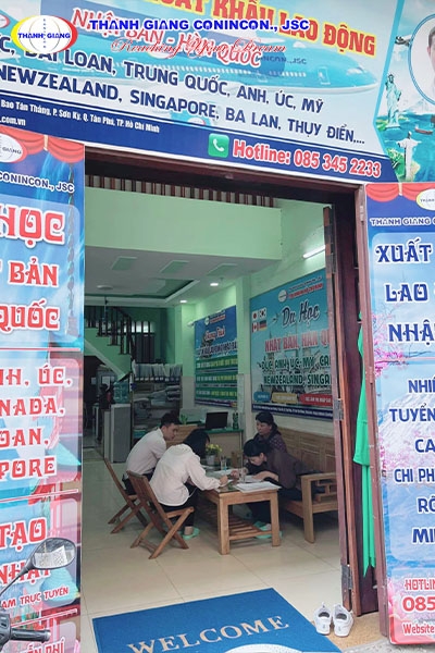 học viên nhập học chi nhánh Thanh Giang Hồ Chí Minh