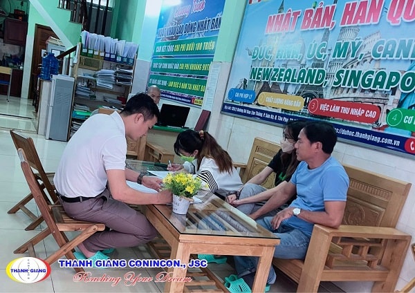 Học viên đăng ký du học Nhật Bản Thanh Giang CN HCM