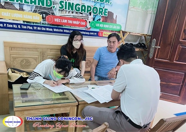 Học viên đăng ký du học Nhật Bản Thanh Giang CN HCM