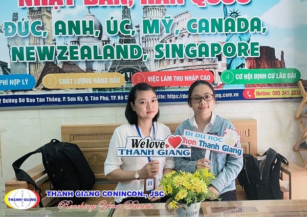 Học viên đăng ký du học Nhật Bản Thanh Giang CN HCM