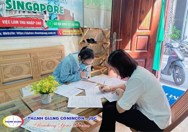 Học viên đăng ký du học Nhật Bản Thanh Giang CN HCM