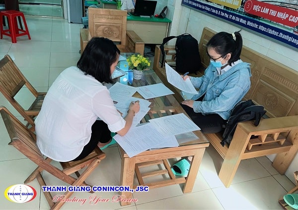 Học viên đăng ký du học Nhật Bản Thanh Giang CN HCM
