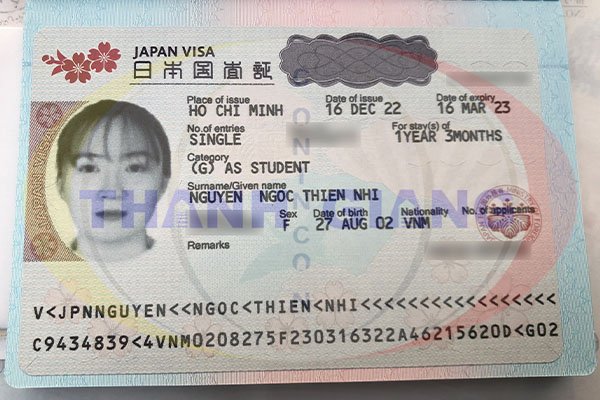 Học viên Thanh Giang chi nhánh HCM đỗ visa Nhật Bản kỳ tháng 1/2023