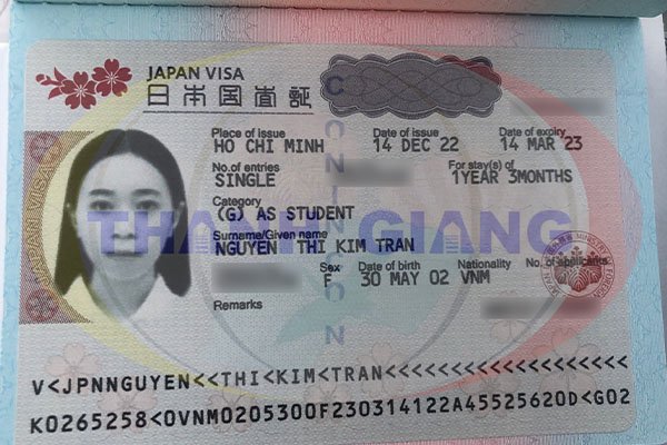 Học viên Thanh Giang chi nhánh HCM đỗ visa Nhật Bản kỳ tháng 1/2023