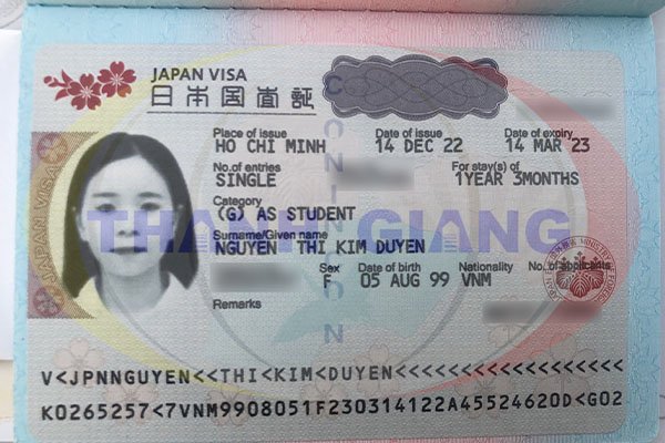 Học viên Thanh Giang chi nhánh HCM đỗ visa Nhật Bản kỳ tháng 1/2023