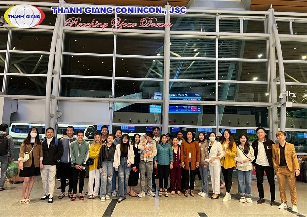 Học viên Thanh Giang Đà Nẵng bay sang Hàn Quốc