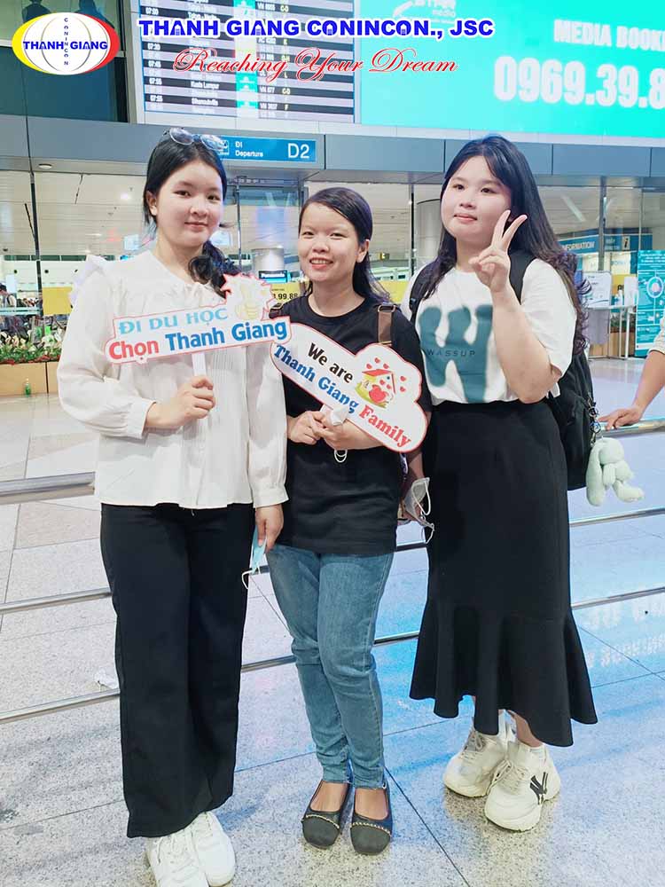 Học viên Thanh Giang đồng loạt bay du học Nhật Bản kỳ tháng 4-2023