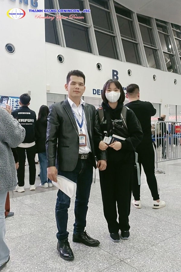 Chúc mừng học viên Thanh Giang trụ sở Hà Nội sang Fukuoka du học Nhật Bản