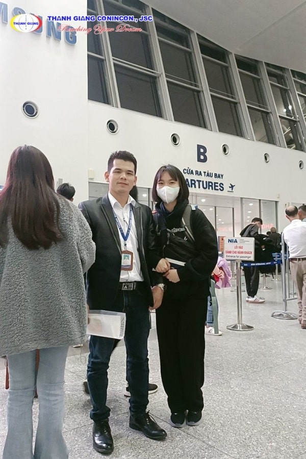Chúc mừng học viên Thanh Giang trụ sở Hà Nội sang Fukuoka du học Nhật Bản