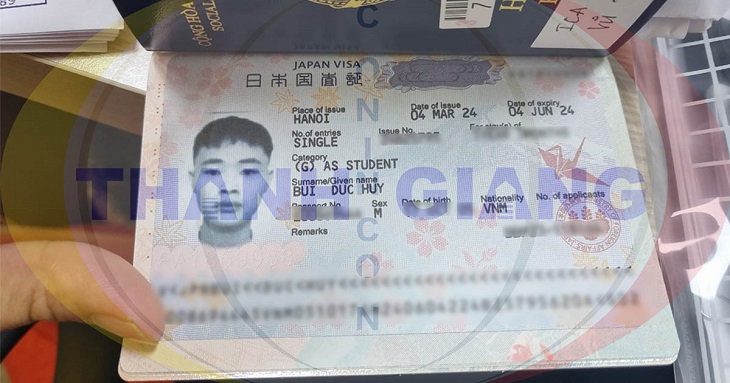 Thanh Giang hân hoan chào đón cơn mưa visa du học Nhật Bản kỳ tháng 4 - 2024 đổ bộ