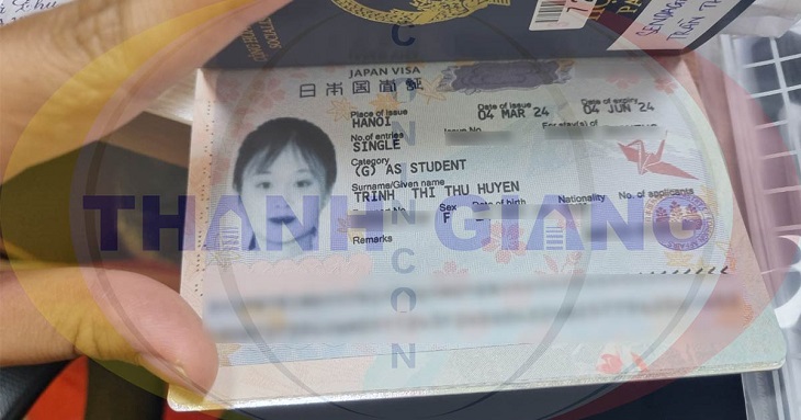 Thanh Giang hân hoan chào đón cơn mưa visa du học Nhật Bản kỳ tháng 4 - 2024 đổ bộ