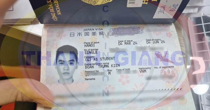 Thanh Giang hân hoan chào đón cơn mưa visa du học Nhật Bản kỳ tháng 4 - 2024 đổ bộ