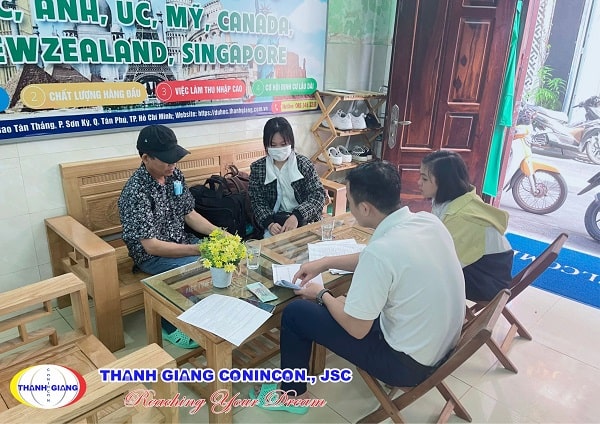 Thanh Giang chi nhanh HCM đón học viên mới