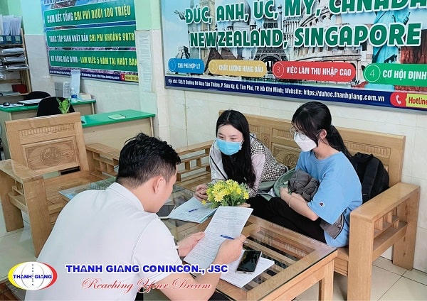 Thanh Giang chi nhanh HCM đón học viên mới