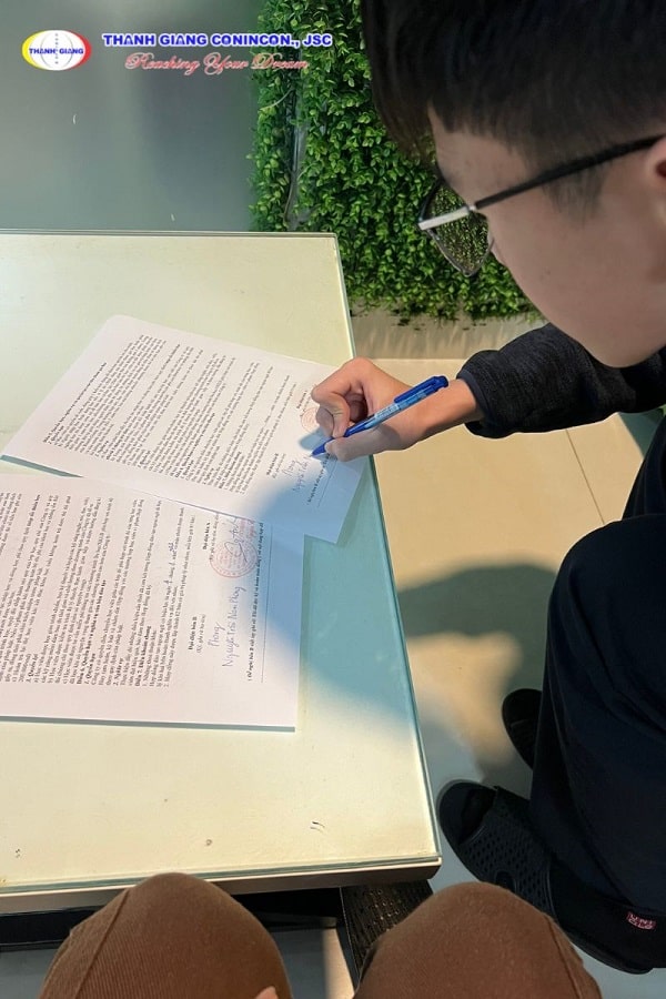 Học sinh xin học bổng du học Đức trụ sở Thanh Giang