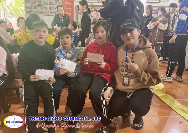 Chương trình thiện nguyện của công ty Thanh Giang trụ sở Hà Nội