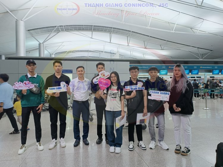 Tiếp nối những chuyến bay du học Nhật Bản của học viên Thanh Giang trên khắp cả nước