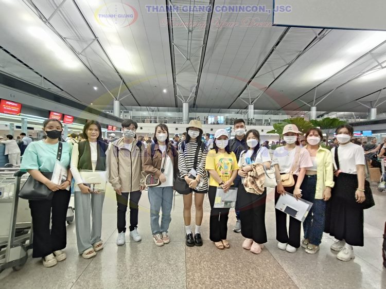Tiếp nối những chuyến bay du học Nhật Bản của học viên Thanh Giang trên khắp cả nước