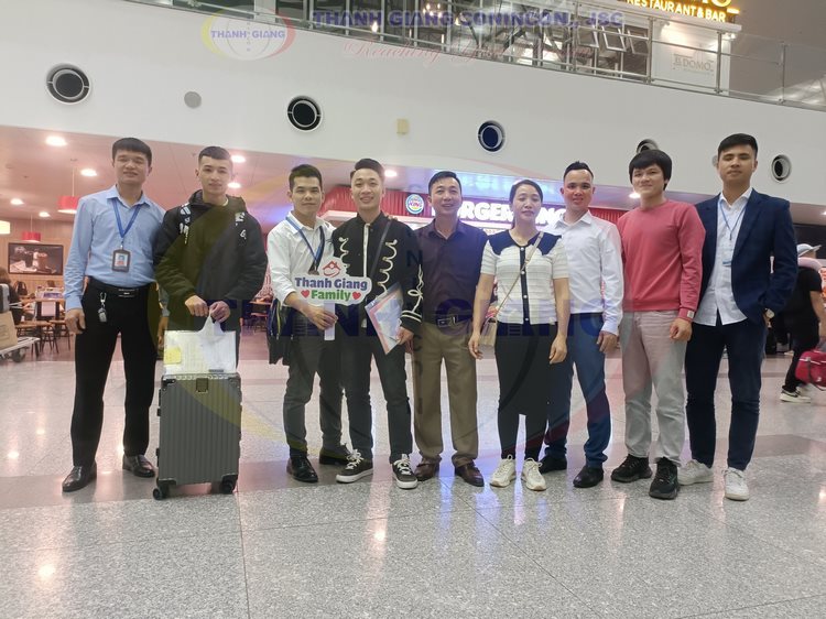 Tiếp nối những chuyến bay du học Nhật Bản của học viên Thanh Giang trên khắp cả nước