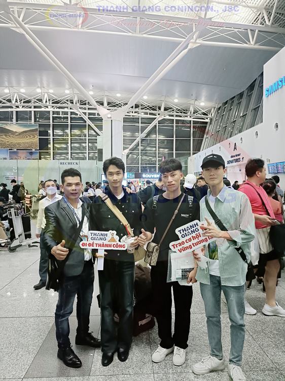 Tiếp nối những chuyến bay du học Nhật Bản của học viên Thanh Giang trên khắp cả nước