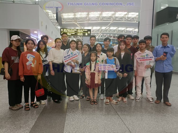 Tiếp nối những chuyến bay du học Nhật Bản của học viên Thanh Giang trên khắp cả nước
