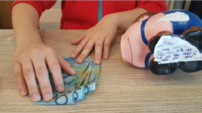 số tiền giữ từ ngày tới Úc