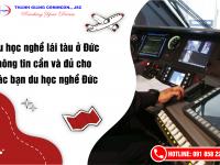 Du học nghề lái tàu ở Đức - Thông tin cần và đủ cho các bạn du học nghề Đức