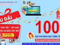 ƯU ĐÃI HỌC PHÍ KHÓA HỌC TRỰC TUYẾN đối với các bạn đăng ký Du học (Nhật - Hàn)/XKLĐ Nhật Bản