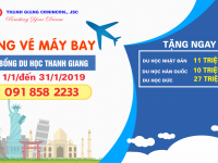 Học bổng khuyến học Thanh Giang - Tặng vé máy bay du học 2019