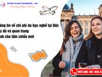 Thông tin về chi phí du học nghề tại Đức đầy đủ và quan trọng dành cho những tấm chiếu mới