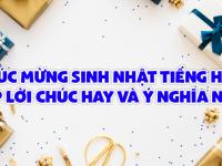 Chúc mừng sinh nhật tiếng Hàn - TOP lời chúc hay và ý nghĩa nhất