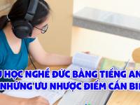 Du học nghề Đức bằng tiếng anh và những ưu nhược điểm cần biết