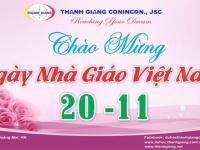 Thanh Giang chào mừng 37 năm ngày Nhà Giáo Việt Nam 20/11