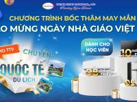 ĐÓN CHÀO NGÀY NHÀ GIÁO VỚI CƠN MƯA QUÀ TẶNG: CHƯƠNG TRÌNH BỐC THĂM MAY MẮN 2025 TỪ THANH GIANG