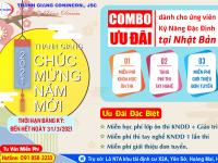 “Săn ngay” Combo ưu đãi xuân 2021 – Dành cho ứng viên Kỹ năng đặc định tại Nhật